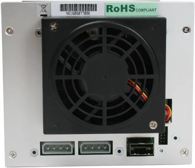 Alt view image 4 of 7 - RAIDAGE jAge34R40MS 4 3.5" Drive Bays AS/SATA (1 Int. mini SAS connector) 4-in-3 internal SAS/SATA Raid Cage with 1 Int. mini SAS connector