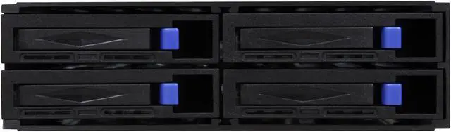 Alt view image 2 of 6 - SNT SNT-SAS425 4 x 2.5" HDD in 1 x 5.25" bay SAS/SATA 2.5" Hot Swap Backplane RAID cage Daisy Chain Ready