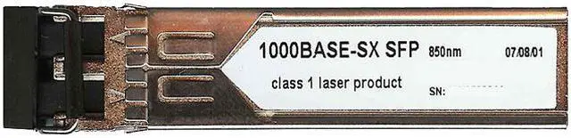 Main image of Brocade E1MG-SX-OM 1000BASE-SX SFP Transceiver