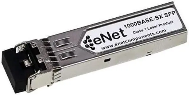 Main image of eNet 1000BASE-SX SFP 850nm 550m MMF Transceiver LC Connector 100% 3Com Compatible