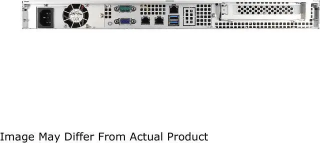 Alt view image 4 of 4 - AsRock Rack 1U2LW-X470 1U Rackmount Server Barebone AMD AM4 Ryzen & Ryzen 7nm PGA1331 X470 2 x 3.5" HDD 315W PSU