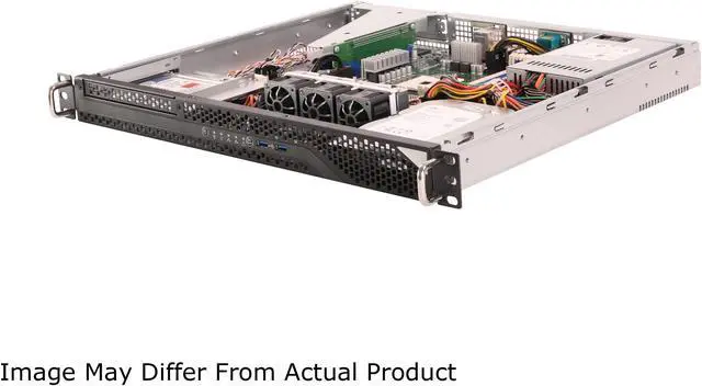Alt view image 2 of 4 - AsRock Rack 1U2LW-X470 1U Rackmount Server Barebone AMD AM4 Ryzen & Ryzen 7nm PGA1331 X470 2 x 3.5" HDD 315W PSU