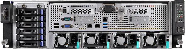 Alt view image 4 of 4 - Asrock Rack 3U10G-F/C621 3U Rackmount Server Barebone Dual Socket LGA3647 Intel C621 10 GPU