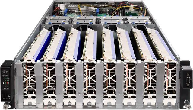 Alt view image 4 of 6 - Asrock Rack 3U8G+ 3U Rackmount Server Barebone Dual Socket R3 (LGA2011) Intel C612 8GPU