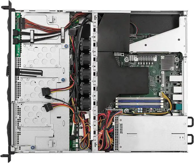 Alt view image 4 of 4 - Asrock Rack 1U4LW-X570/2L2T RPSU 1U Rackmount Server Barebone AMD AM4 Ryzen PGA 1331 X570 4x3.5 HDD 450W Redundant Power Supply Dual 10G