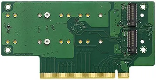Alt view image 2 of 2 - Asrock Rack Server Riser Card/Accessories RB4M2_G4 PCIe4.0 4xM.2 M-key