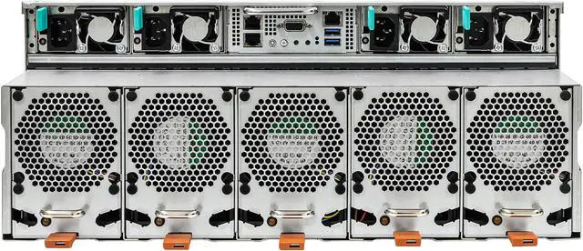 Alt view image 3 of 5 - ASRock Rack 4U10G-ICX2/2T 4U Rackmount Server Barebone 1+1 Socket P+ (LGA 4189) DDR4 3200
