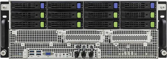 Alt view image 5 of 5 - ASRock Rack 4U10G-ICX2/2T 4U Rackmount Server Barebone 1+1 Socket P+ (LGA 4189) DDR4 3200