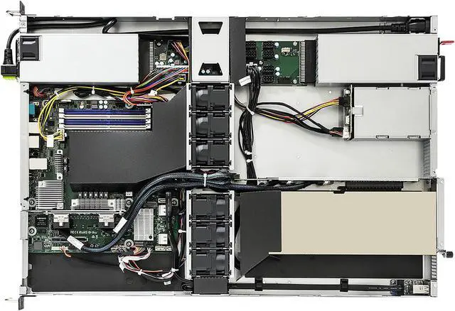 AsRock Rack 1U1G-X570/2L2T GPU Server Barebone Supports AMD Ryzen 5000 ...
