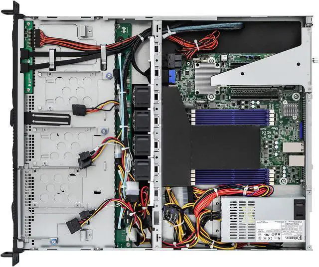 Alt view image 7 of 9 - ASRock Rack 1U4LW-ICX/2T 1U Rackmount Server Barebone LGA 4189 Intel C621A DDR4 3200