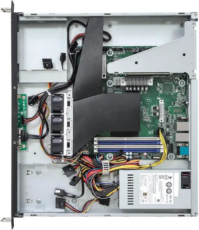Alt view image 4 of 6 - Asrock Rack 1U2LW-X570 1U Rackmount Server Barebone 2 Bays Single Socket AM4 PGA 1331 AMD Ryzen 5000 Series
