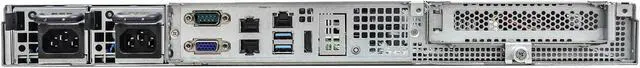 Alt view image 8 of 8 - Asrock Rack 1U4LW-X570 RPSU 1U Rackmount Server Barebone 4 Bays Single Socket AM4 PGA 1331 AMD Ryzen 5000 Series