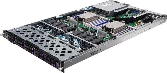 Main image of Asrock Rack 1U10E-MILAN2 1U Rackmount Storage Server Barebone 10 NVMe bays AMD EPYC™ 7003 (with AMD 3D V-Cache™ Technology*)/7002 Processors Dual Socket SP3 (LGA4094) Milan