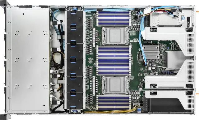 Alt view image 3 of 4 - Asrock Rack 2U12L-ICX2 2U Rackmount Storage Server Barebone Dual Socket P+ (LGA 4189), supports 3rd Gen Intel® Xeon® Scalable processors