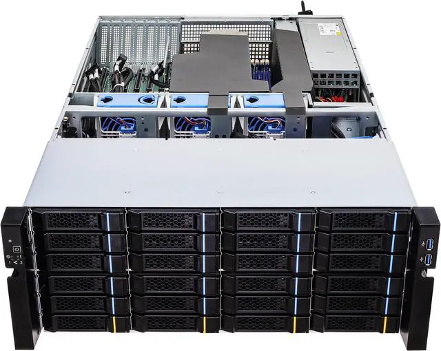 Main image of Asrock Rack 4U36L6E-ICX2/2T 4U Rackmount Storage Server Barebone Dual Socket P+ (LGA 4189) C621A 3rd Gen Intel® Xeon® Scalable Processors Dual 10GLAN
