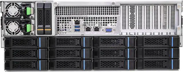 Alt view image 2 of 4 - Asrock Rack 4U36L6E-ICX2/2T 4U Rackmount Storage Server Barebone Dual Socket P+ (LGA 4189) C621A 3rd Gen Intel® Xeon® Scalable Processors Dual 10GLAN