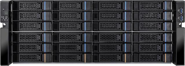 Alt view image 4 of 4 - Asrock Rack 4U36L6E-MILAN2/2T 4U Rackmount Storage Server Barebone Dual Socket SP3 (LGA 4094) AMD EPYC™ 7003 (with AMD 3D V-Cache™ Technology*)/7002 series processors Dual 10GLAN