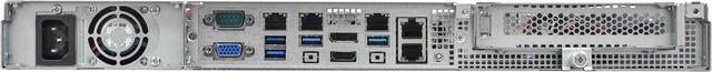 Alt view image 3 of 6 - AsRock Rack 1U4LW-B650/2L2T 1U Rackmount General Purpose/Storage Server Barebone Single Socket AM5 (LGA 1718) supports AMD EPYC™ 4004 and AMD Ryzen™ 9000/8000/7000 4 SATA bays Dual 10G Lan Dual 1G Lan