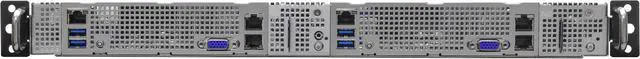 Alt view image 6 of 6 - AsRock Rack 1U2N2G-ROME/2T 1U Rackmount Multi-node GPU Server Barebone  Socket SP3 (LGA4094) AMD EPYC™ 7003 Dual 10G LAN 2 GPU
