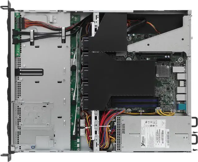 Alt view image 2 of 4 - ASRock Rack 1U4LW-B650/2L2T RPUS 1U Rackmount General Purpose Server Barebone AMD Single Socket AM5 (LGA 1718) 4 SATA bays Dual 10G Lan Dual 1G Lan 450W redundant PWS