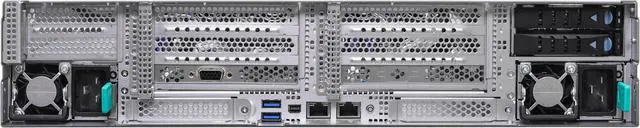 Alt view image 5 of 5 - ASRock Rack 2U4G8E-EGS2 2U Rackmount GPU Server Barebone Intel Dual Socket 4th Gen Intel® Xeon® Scalable Processors (LGA 4677) C741 4 FHFL PCIe5.0 x16 Support up to 4 GPUs 8 Hot-swap 2.5" NVMe (PCIe5.0)