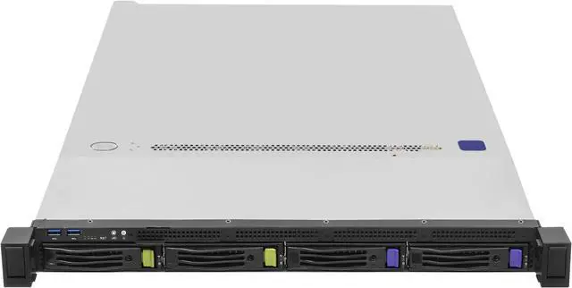 Alt view image 2 of 5 - ASRock 1U4L2E-B650 RPSU 1U Rackmount with 1+1, 80-PLUS Platinum, 650W Slim PSU, Single Socket AM5 (LGA 1718), supports AMD EPYC™ 4004 and AMD Ryzen™ 9000/8000/7000 Series Processors