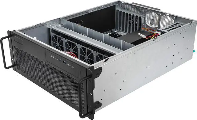 Main image of ASRock Rack Server Barebone 4U4G-WRX80/2T Single Socket SP5 (LGA 6096),  sWRX8 (LGA 4094), supports AMD Ryzen™ Threadripper™ PRO 5000WX/3000WX processors, 4 GPU