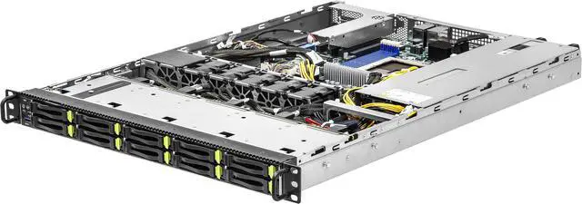Main image of ASRock Rack Server Barebone 1U10E-ALTRA/1L2T 1+1, 80-PLUS Platinum, 650W Slim PSU Single Socket (LGA 4926), supports Ampere Altra Max/Ampere Altra processors