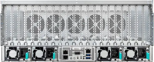 Alt view image 3 of 5 - ASRock Rack Server GPU Barebone 4U10G-EGS2 Dual Socket E (LGA 4677), 5th and 4th Gen Intel® Xeon® Scalable Processors 10 GPU