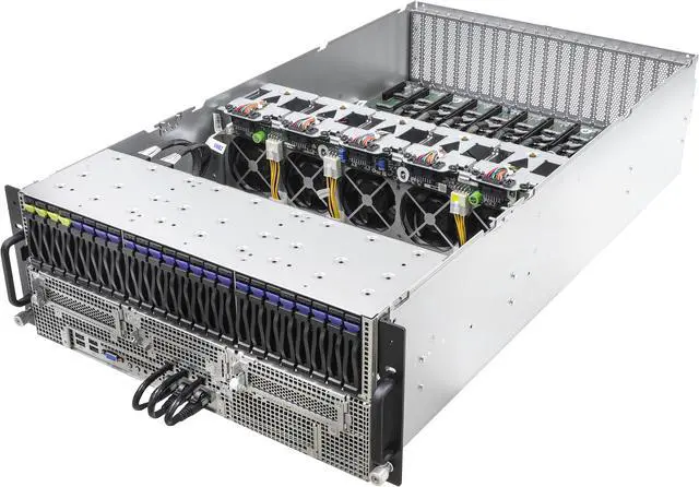 Main image of ASRock Rack Server GPU Barebone 4U8G-GENOA2 Dual Socket SP5 (LGA 6096), AMD EPYC™ 9005*/9004 8GPU