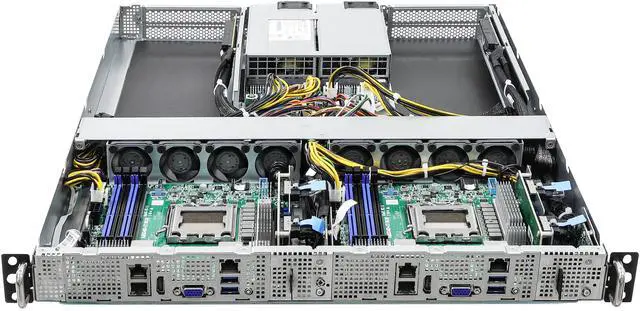 Main image of ASRock Rack Server Barebone 1U2N2G-AM5/2T 1U Single Socket AM5 (LGA 1718), supports AMD EPYC 4005/4004 and AMD Ryzen 9000/8000/7000 Series Processors