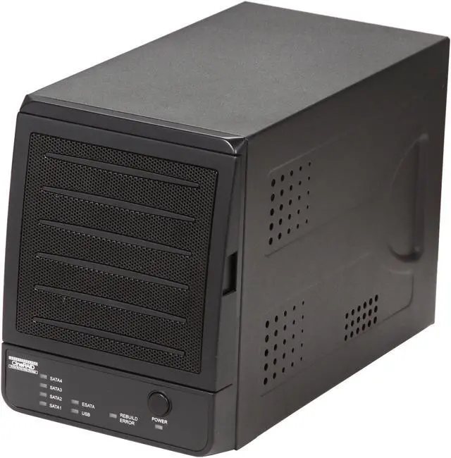 Main image of CineRAID Home 4 BAY eSATA & USB 3.0 RAID Data Storage Enclosure w/ 4 Hot Swappable drives (CR-H408)