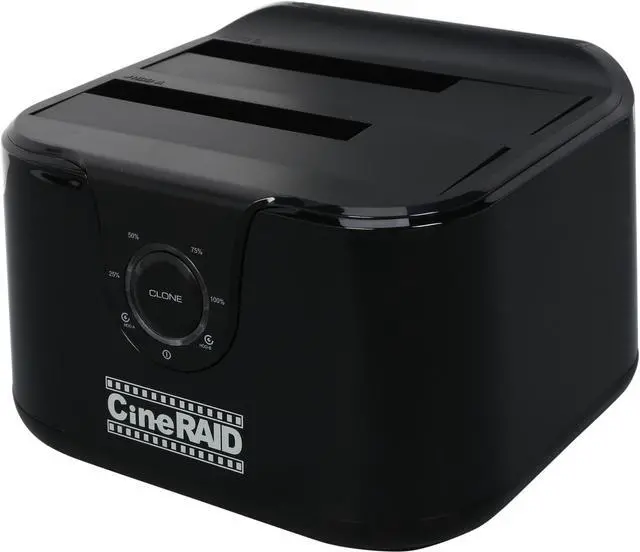 Main image of CineRAID CR-H232 USB 3.0 dual (3.5" / 2.5") Duplicator and Dock Station