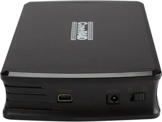 Alt view image 3 of 6 - CineRAID CR-H216 RAID 0, 1, JBOD and Normal USB 3.0 + UASP (Backwards Compatible to USB 2.0) USB 3.0 + UASP Bus Powered Dual Drive RAID/JBOD Portable Enclosure (Disk-less)