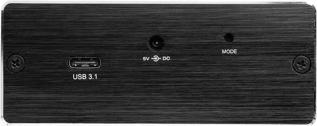 Alt view image 4 of 6 - CineRAID CR-H218 RAID 0 / 1 / JBOD / Normal USB 3.1 Gen2 (10Gbps) type C dual 2.5" BAY silent hand held RAID Enclosure