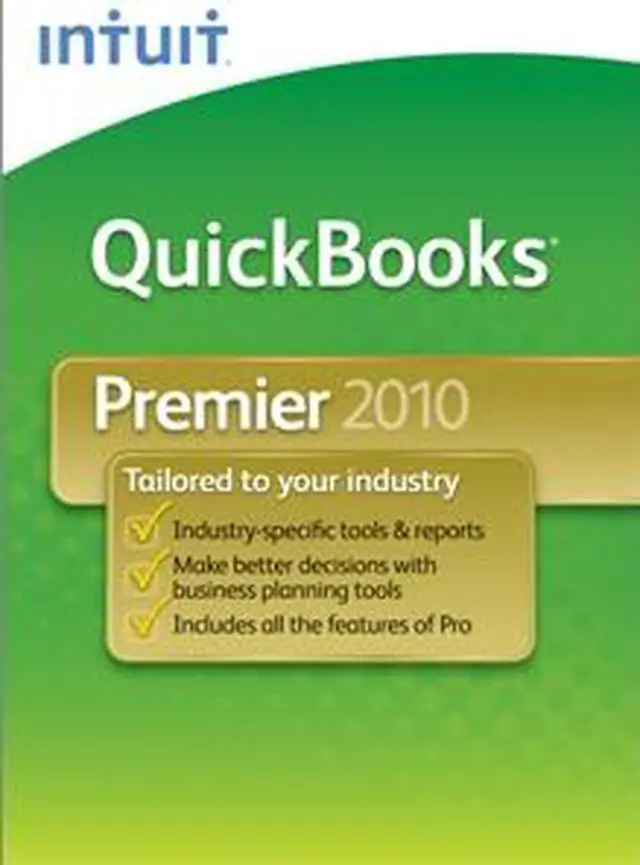 Main image of Intuit QuickBooks Premier 2010 - 3 USER