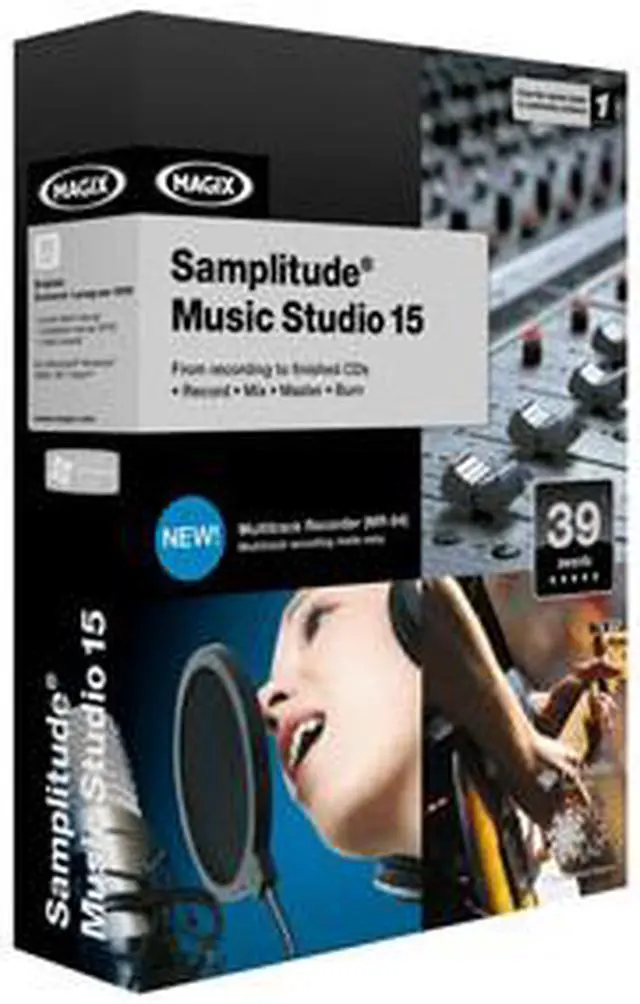 Main image of MAGIX Computer Products Int'l Corp. MAGIX Samplitude Music Studio 15