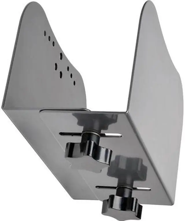 Main image of Tripp Lite DCPU1 Tripp Lite Display CPU Computer Desk Mount Monitor Stand Open Frame 4"- 6.25" Screen - 40 lb Load Capacity - Steel, Metal - Gray