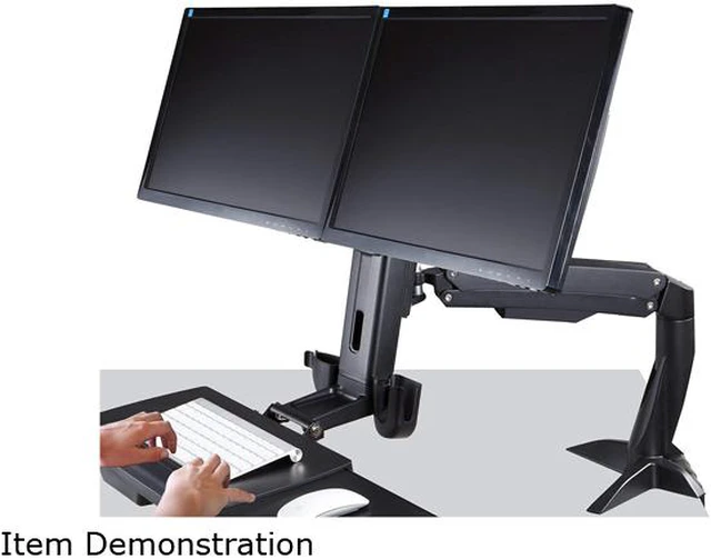 Alt view image 2 of 2 - Amer Dual sit Std Workstat Clamp MT