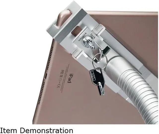 Alt view image 5 of 5 - Cta Digital Security Gooseneck Table Wall Mount 7-13In Tablets