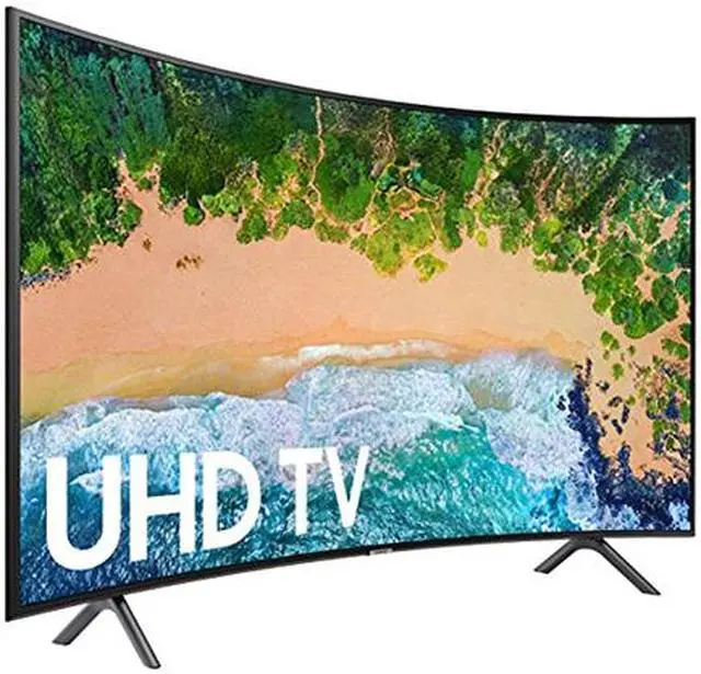 Alt view image 3 of 7 - Samsung NU7300 65" Curved 4K UHD HDR Smart TV UN65NU7300FXZA