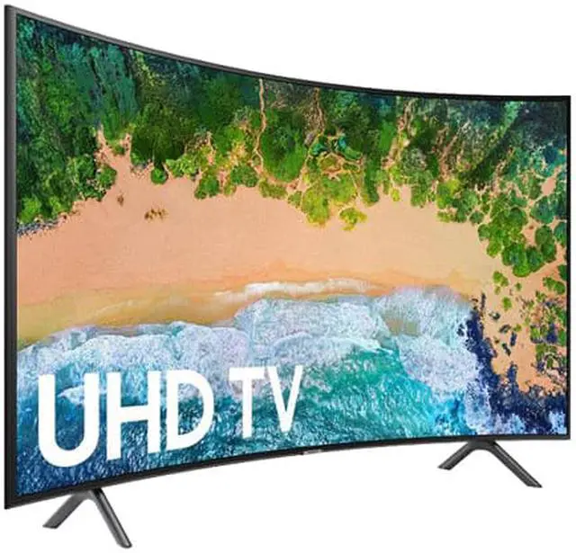 Alt view image 3 of 3 - Samsung NU7300 55" Curved 4K UHD HDR Smart TV UN55NU7300FXZA  (2018)