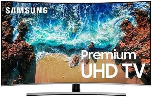 Main image of Samsung NU8500 55" Curved 4K UHD HDR Plus Smart TV UN55NU8500FXZA