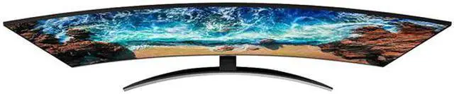 Alt view image 4 of 5 - Samsung NU8500 55" Curved 4K UHD HDR Plus Smart TV UN55NU8500FXZA