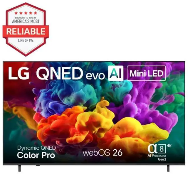 Main image of LG 85QNED84B 85 inch Class QNED84B Series 4K Mini LED evo AI Smart TV, 2026 Model