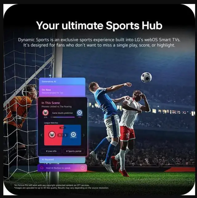 Alt view image 12 of 18 - LG 85QNED84B 85 inch Class QNED84B Series 4K Mini LED evo AI Smart TV, 2026 Model