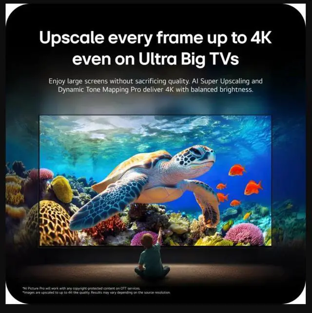 Alt view image 15 of 18 - LG 85QNED84B 85 inch Class QNED84B Series 4K Mini LED evo AI Smart TV, 2026 Model