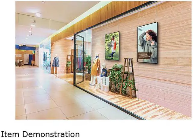 Alt view image 5 of 6 - Sharp PN-M501 50" Full HD Commercial Display with Built-in SoC Controller