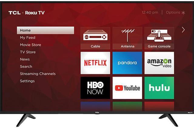 Main image of TCL 65S517 65 inch 4K UHD Dolby Vision HDR Roku Smart TV