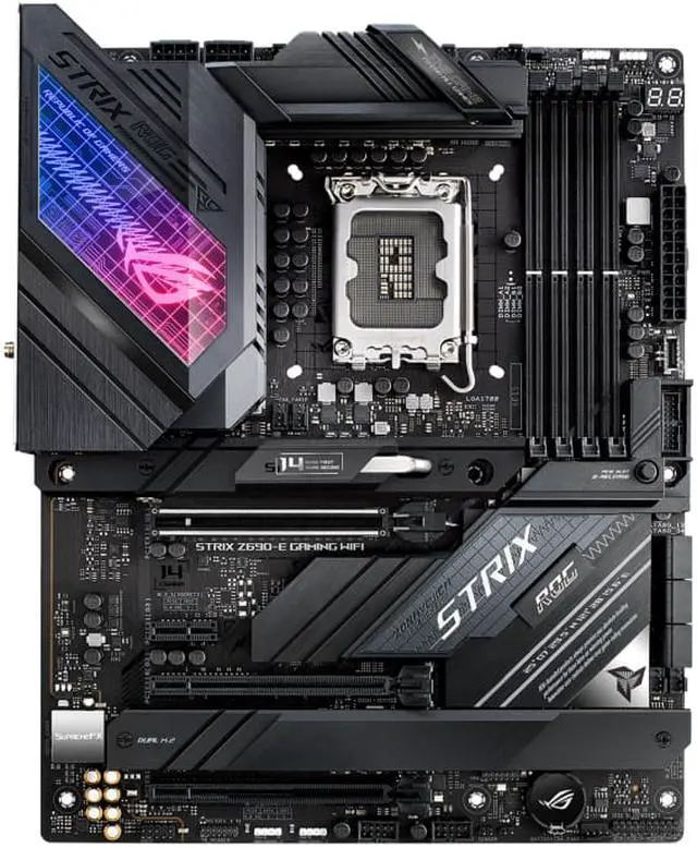 Main image of ASUS ROG STRIX Z690-E WIFI 6E INTEL 12TH GEN ATX MB PCIE 5.0